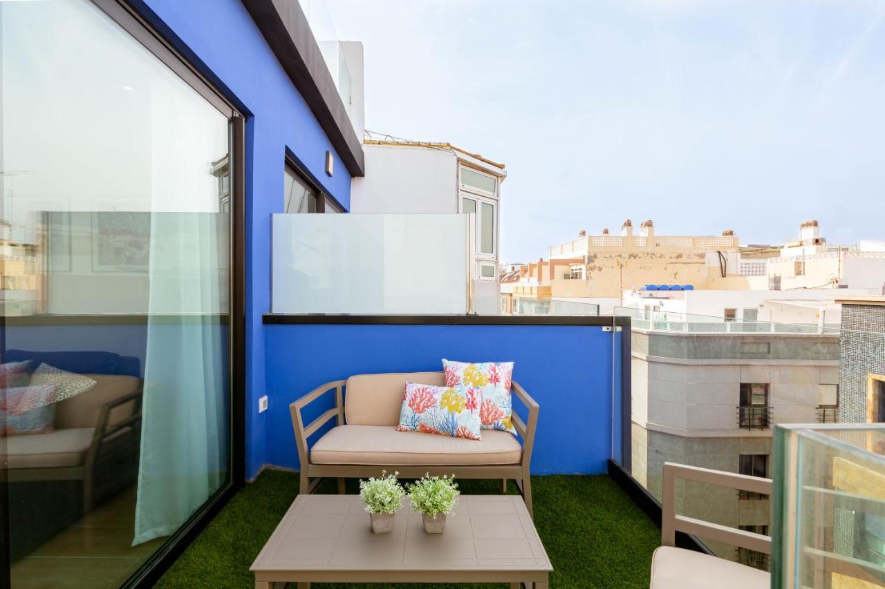 דירות לאס פאלמס דה גראן קנאריה Luxury Penthouse With Jacuzzi La Strada מראה חיצוני תמונה